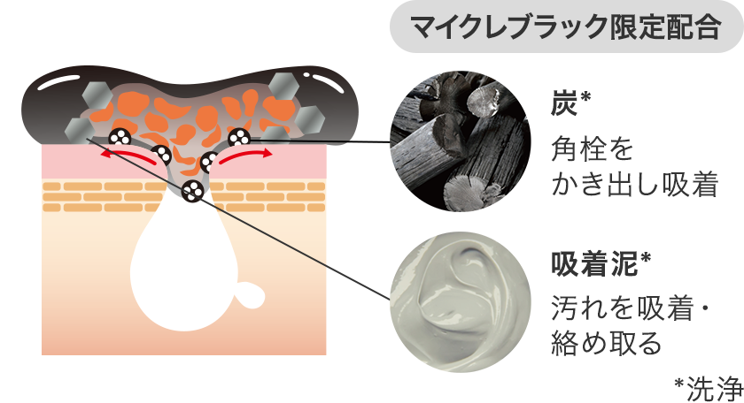 ファンケルクレンジング黒だけに含まれている成分を解説