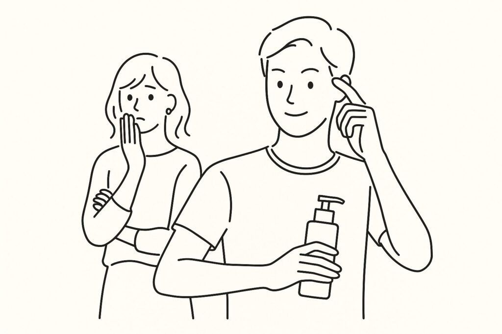 男性のスキンケアは